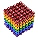 Sea Plan 216 Pcs 5MM Magnetic Balls Set for Office Stress Relief,Desk Sculpture Toy Perfect for Crafts,Colorful DIY Buildable Magnets Toy for Fun