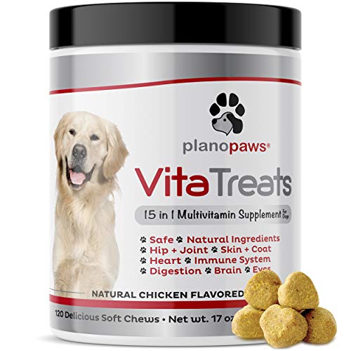Vita Treats Dog Vitamins and Supplements Hemp Oil for Dogs