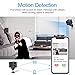 Bluetooth Wifi Mini Spy Hidden Camera, ZZCP Wireless HD 1080P Portable Covert Home Nanny Cam with Motion Detection, Night Vision and Bluetooth Speaker， Indoor Outdoor Small Live Stream Security Camera