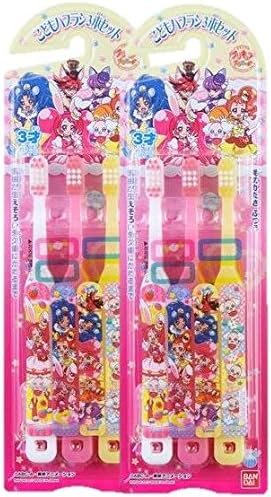 Amazon Co Jp こどもハブラシ3本セット キラキラ プリキュアアラモード 2個セット ビューティー