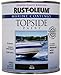 Rust-Oleum 207006 Marine Topside Paint, Black, 1-Quart