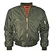 Fedi Apparel Plus size Bomber Jacket Parka Padded Basic Biker Outerwear Coat