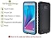 XIKEZAN Galaxy Note 5 Waterproof Case Samsung Note 5 Case Shockproof Snowproof Dirtproof Durable Full Sealed Protection Cover with Built in Screen Protector Light Blue