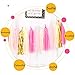 MerryNine Tissue Tassels Garlands, 30PCS Tassels, 14 Inch Long Tassels, for Wedding, Baby Shower, Event & Party Supplies Decoration (Rose/Pink/White/Gold)