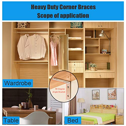 5 Corner+Bracket+Brackets+Stainless+Fastener