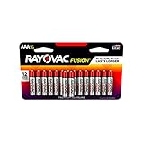 Rayovac Fusion AAA Batteries, Premium Alkaline Triple A Batteries (16 BatteryCount)