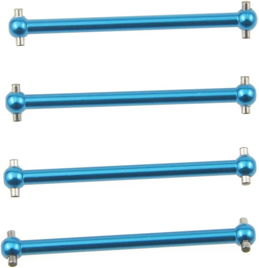 Dogbone Universal Drive Joint Alloy Aluminum for Rc Hobby Model Car 1/18 Wltoys A959 A969 A979 K929 Upgraded Hop-Up Parts 4Pcs