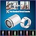LED Faucet Aerator Light Changes Color Based on Water’s Temperature. Blue for Cool, Green for Warm, Red for Hot. Fits Male & Female Thread Taps Cool Home Accessory Kitchen Gadgets for Bathroom Sinks