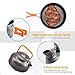 Overmont Ultralight Camping Cookware Set Outdoor Cooking Mess Kit Pots Pans Camp Kettle Portable for Backpacking Hiking Trekking Picnic Fishing Mountaineeringthumb 3