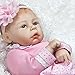 Paradise Galleries Reborn Baby Doll in Lifelike Flextouch Silicone Vinyl Little Lara, 20 inch Weighted Girl Doll, 5-Piece Set