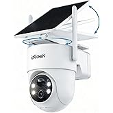 ieGeek Security Cameras Wireless Outdoor, 2K Cameras for Home Security, IP66 Security Camera, 360° Outdoor Camera, Color Night Vision, AI Detection, 2-Way Audio, Alexa