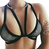 GONKOMA Fashion Lady Women Strappy Bandage Bralette Bralet Bustier Bra Crop Tops Bra