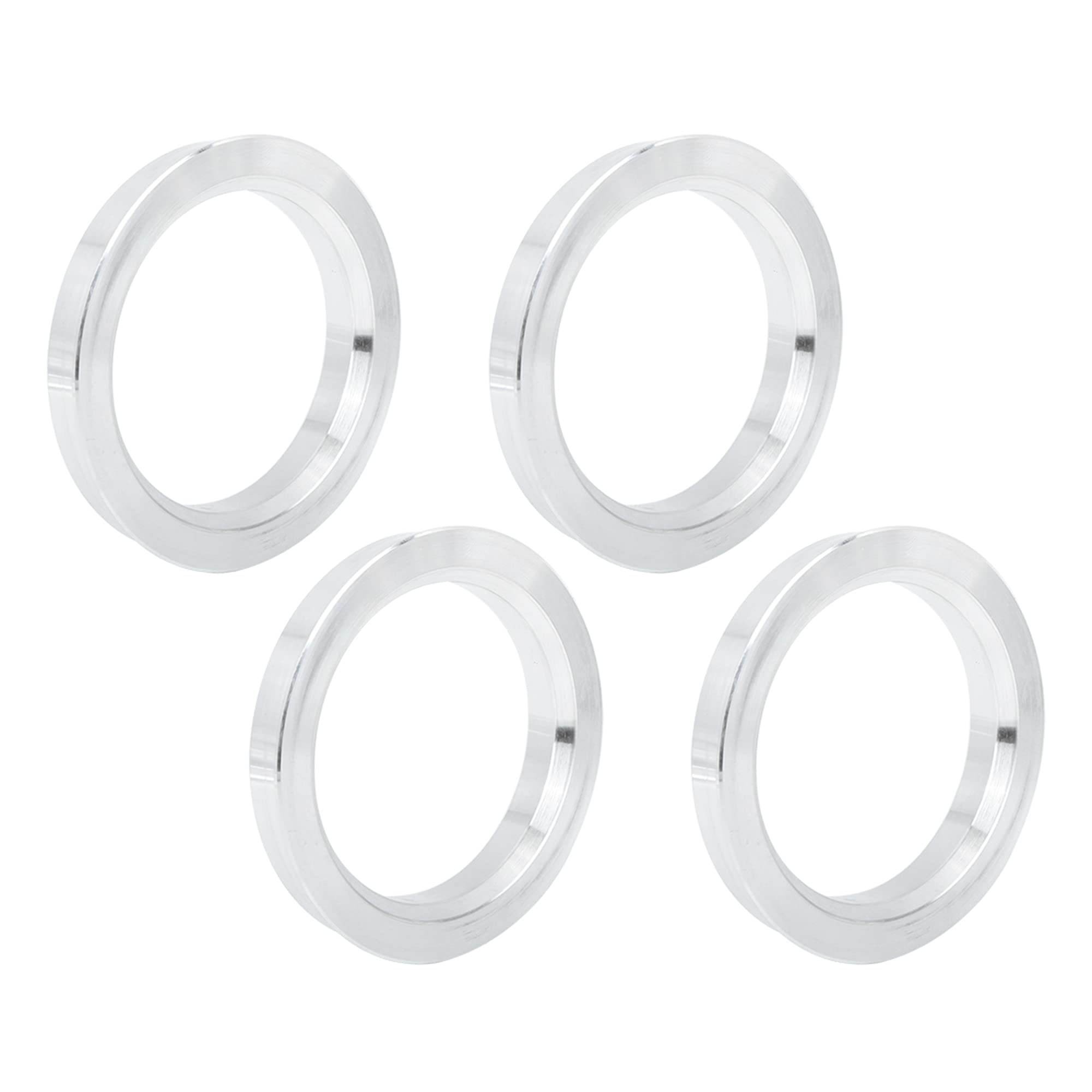 X AUTOHAUX 4pcs 73.1 to 56.1 mm Aluminium Alloy Car Hub Centric Rings