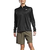 Reebok mens Quarter-zip Sweatshirt