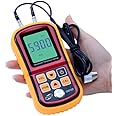 Benetech GM100 Digital LCD Display Ultrasonic Thickness Gauge Metal Testering Measuring Instruments 1.2 to 225MM Sound Velocity Meter