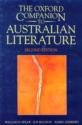 Download The Oxford Companion to Australian Literature PDF