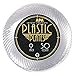 Premuim Disposable Plastics for Party or Wedding in Multiple Sizes & Styles (50, 9 in. - Clear)