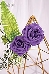 MACTING Artificial Flower Rose, 30pcs Real Touch