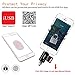geekgo SD Card Reader,USB Memory Card Reader Adapter Viewer for iPhone iPad Android Mac - Supports Micro USB OTG 3 in 1 (Black)