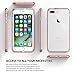 iPhone 7 Plus Case, Ringke [Frame] Dual Layered TPU + PC Bumper [Drop Protection] Clear Back Shock Absorption Fluid Curved Edge Enhance Protective Bumper for Apple iPhone 7 Plus 2016 - Rose Gold