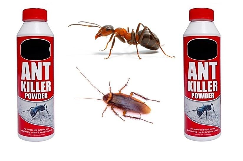 Ant Killer Powder-Kills Ants &Crawling Insects-Use Indoor and Outdoor-Kills on Contact- Long Lasting 6 Months Control (2 - PACKS)