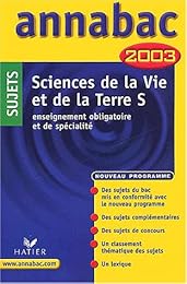 Sciences de la vie et de la terre S