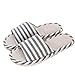 Wodeal Slippers, Women's and Men's Cotton Flax Casual House Slippers Indoor and Outdoor (290MM(Suit for Men US 10.5-11.5), Black)