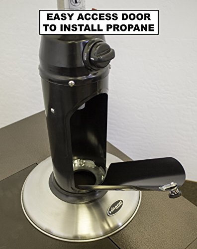 AZ-Patio-Heaters-HLDS032-BSS-Portable-Table-Top-Stainless-Steel-Patio-Heater-Black-Finish