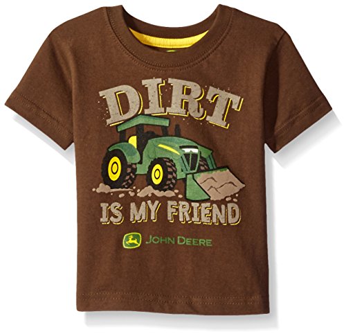 John Deere Baby Toddler Boys Graphic Tee Brown 3t Desertcart INDIA