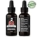 Beard Oil for Men - USA-Made Formula - Natural Unscented Beard Growth Oil for Fuller and Thicker Beard - Best Organic Mustache Conditioner Softener