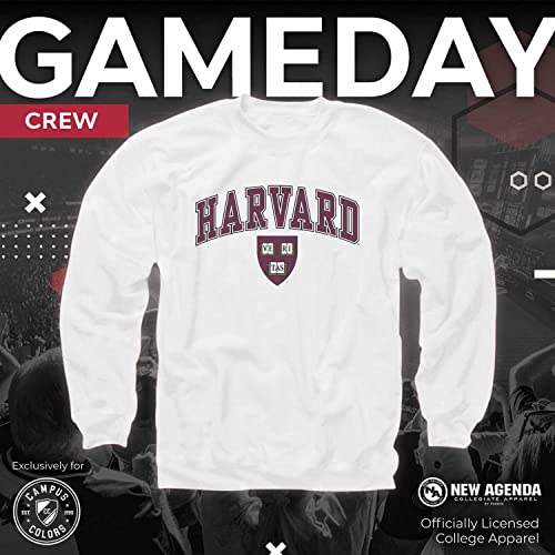 Campus Colors Arch & Logo Gameday Crewneck Sweatshirt - Navy, Unisex, Officially Licensed - View #8