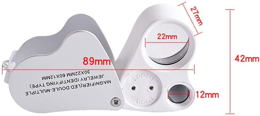 joyas mini microscopio 30x 60x hd