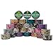 25 Rolls Bulk Lot Colored Assorted Random Duck Duct Tape Pack Print Patterns 250yds Crafting Hobby For Kids