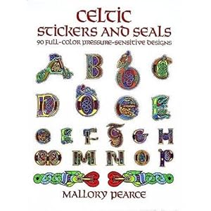 Celtic Stickers and Seals: 90 Full-Color Pressure-Sensitive Designs (Dover Stickers)