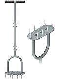Senvert Lawn Aerator Spike Manual Yard Aerator with