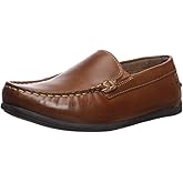 Florsheim Jasper Venetian Jr Boys' Toddler-Youth Slip On, 6 W US Big Kid, Cognac