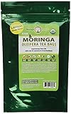 Organic Moringa Superfood Tea-Lemon-30 Teabags, 100% Pure, Raw, Potent, Energy Boosting, Non-GMO. Rich in Nutrients, Amino Acids, Anti-inflammatories, Antioxidants and Vegetable Proteins.
