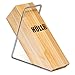 HULLR 6 Piece Stainless Steel Kitchen Knife Set with Wooden Block