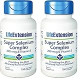 Life Extension - Super Selenium Complex & Vitamin E - 200 Mcg (100x2)
