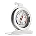 Stainless Steel Dial Oven Thermometer Grill Temperature Gauge for Home Kitchen Food Meat - Hang or Stand in Oven