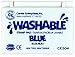 READY 2 LEARN Washable Stamp Pad - Blue - Non-Toxic - Fade Resistant - Decorate Scrapbooks, Posters and Cards