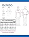 Bentibo Mens Retro White Polka Dot Printed Short Sleeve Casual Button Dress Shirt M