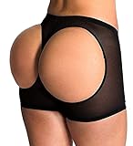 Jason&Helen Women Seamless Butt Lifter Body Shaper Tummy Control Lift Girdle Panties Boyshorts Shapewear Underwear Boy Short Briefs