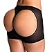 Jason&Helen Women's Butt Lifter Lace Boy Shorts Body Shaper Enhancer Panties Butt Lifting Underwear