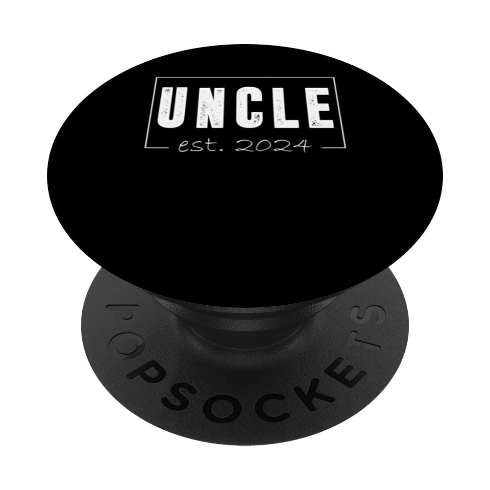 Uncle Established 2024 Pregnancy Announcement Surprise PopSockets Swappable PopGrip