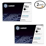 HP 26X | CF226X | Toner Cartridge | Black | High Yield - 2 Pack