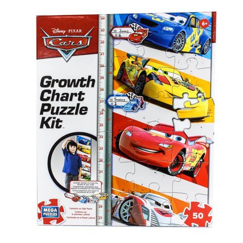 Disney 50 Piece Cars Growth Chart Puzzle
