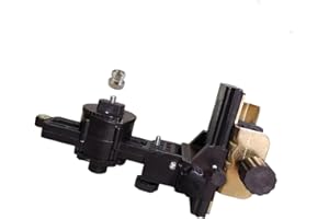 Standard Lasering Levels Bracket with 6mm 15mm Adapters and Metal Clip for Stable Supporting on Poles Up to 50mm Adjustable L