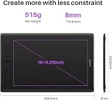 HUION Inspiroy H610X 10x6.25 Inch Graphics Tablet 8192 Pen Pressure view 6