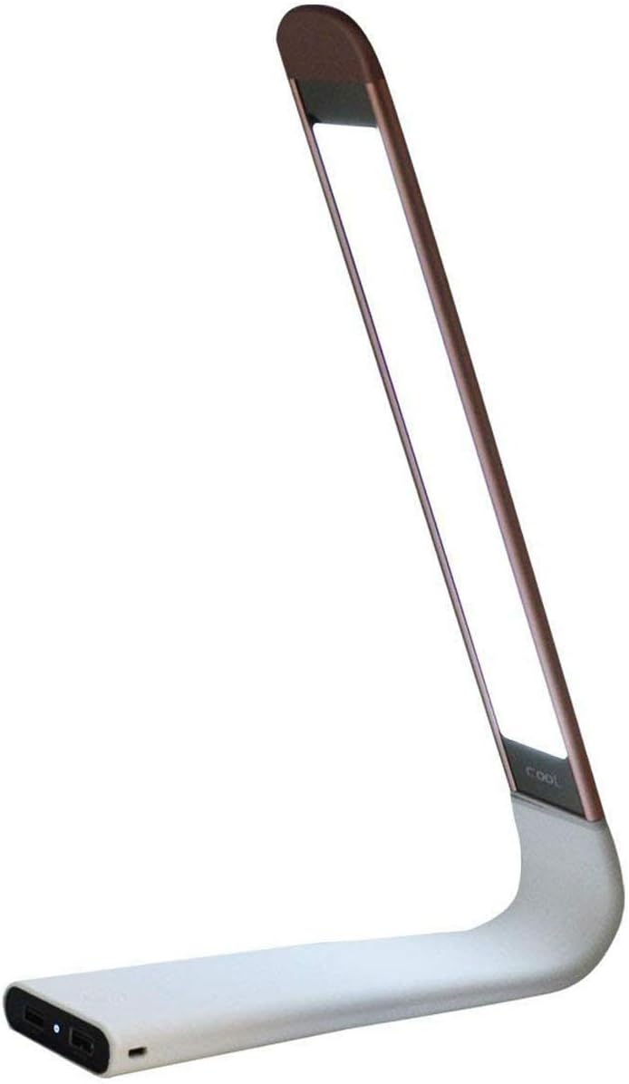LED Desk Lamp Dimmable Multifunctional Touch-Sensitive Eye Friendly Light 3 -Level Dimmer with USB Mobile Power Rechargeable Table Lamps for Reading Study (Nautral White)